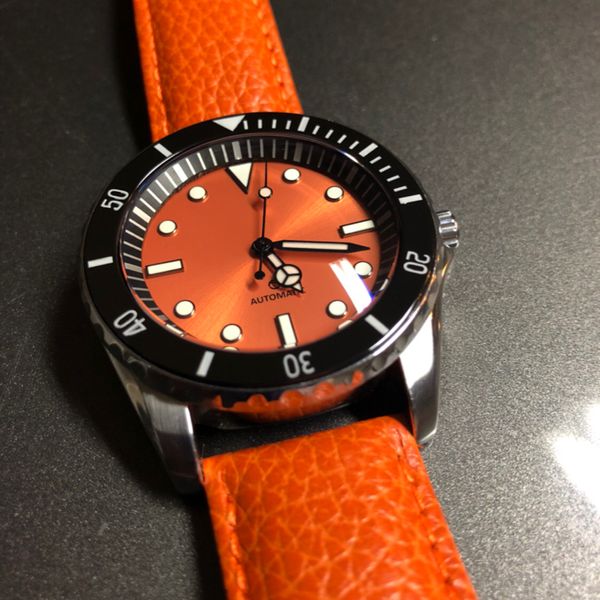 FS: Seiko Orange Sea Urchin SNZF17 Mod | WatchCharts