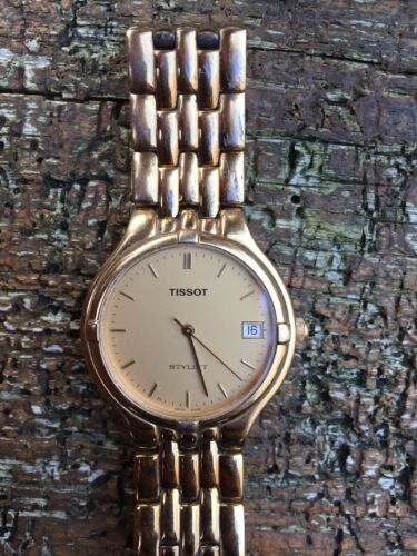 AUTHENTIC VINTAGE TISSOT STYLIST WATCH Swiss Pack V185 285