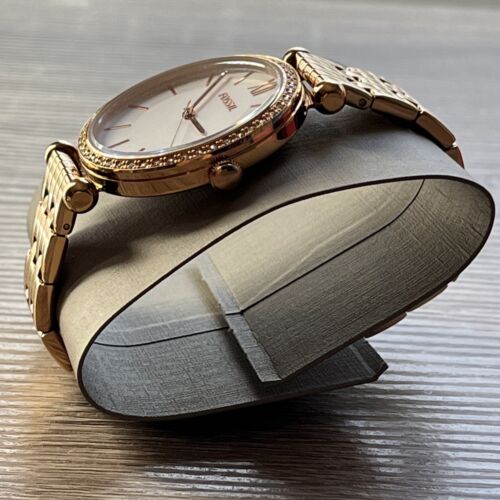 Fossil Tillie Mini Three-Hand Rose Gold-Tone Stainless Steel  display picture 2