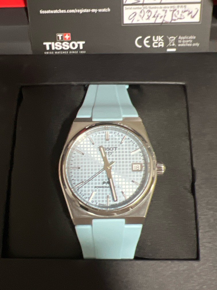 Tissot PRX Blue 35MM Powermatic 80 WatchCharts Marketplace