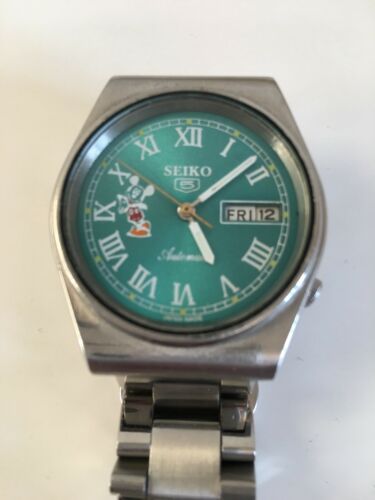 Rare Seiko 5 Automatic Mickey Mouse Watch WatchCharts Marketplace