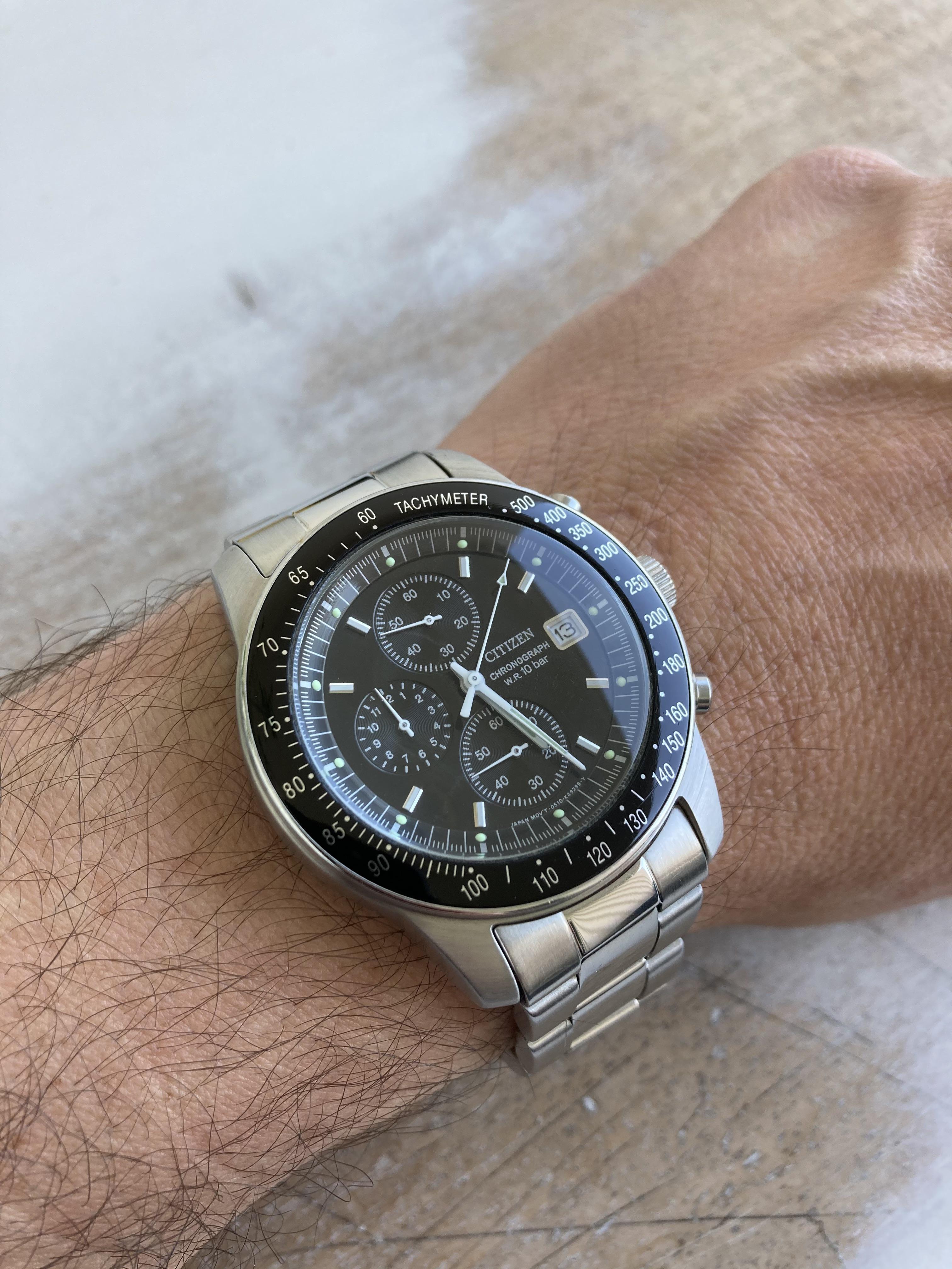 Citizen speedmaster outlet chronograph