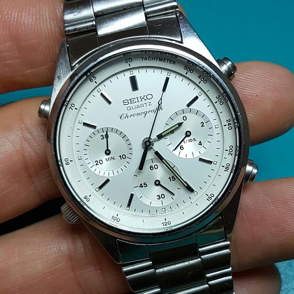 Jeu D'aiguilles Complet Pour Seiko 7A28 7020 – Montre James Bond En Acier, Chronographe Occasion