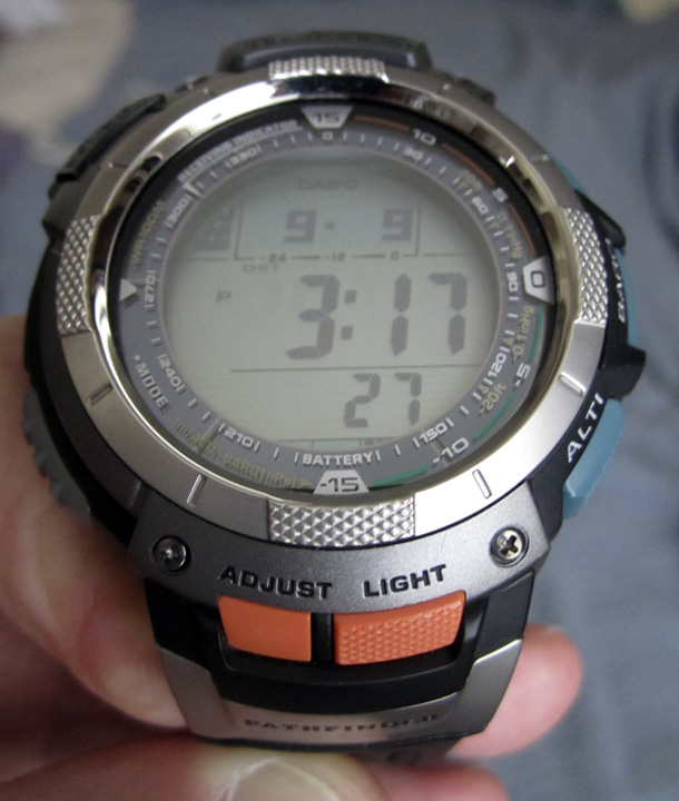 Casio discount paw 1100