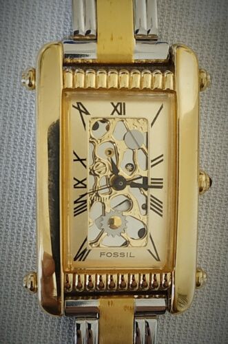 Fossil SK-5078 Ladies Watch-Skeleton-Stainless Steel Band  display picture 2