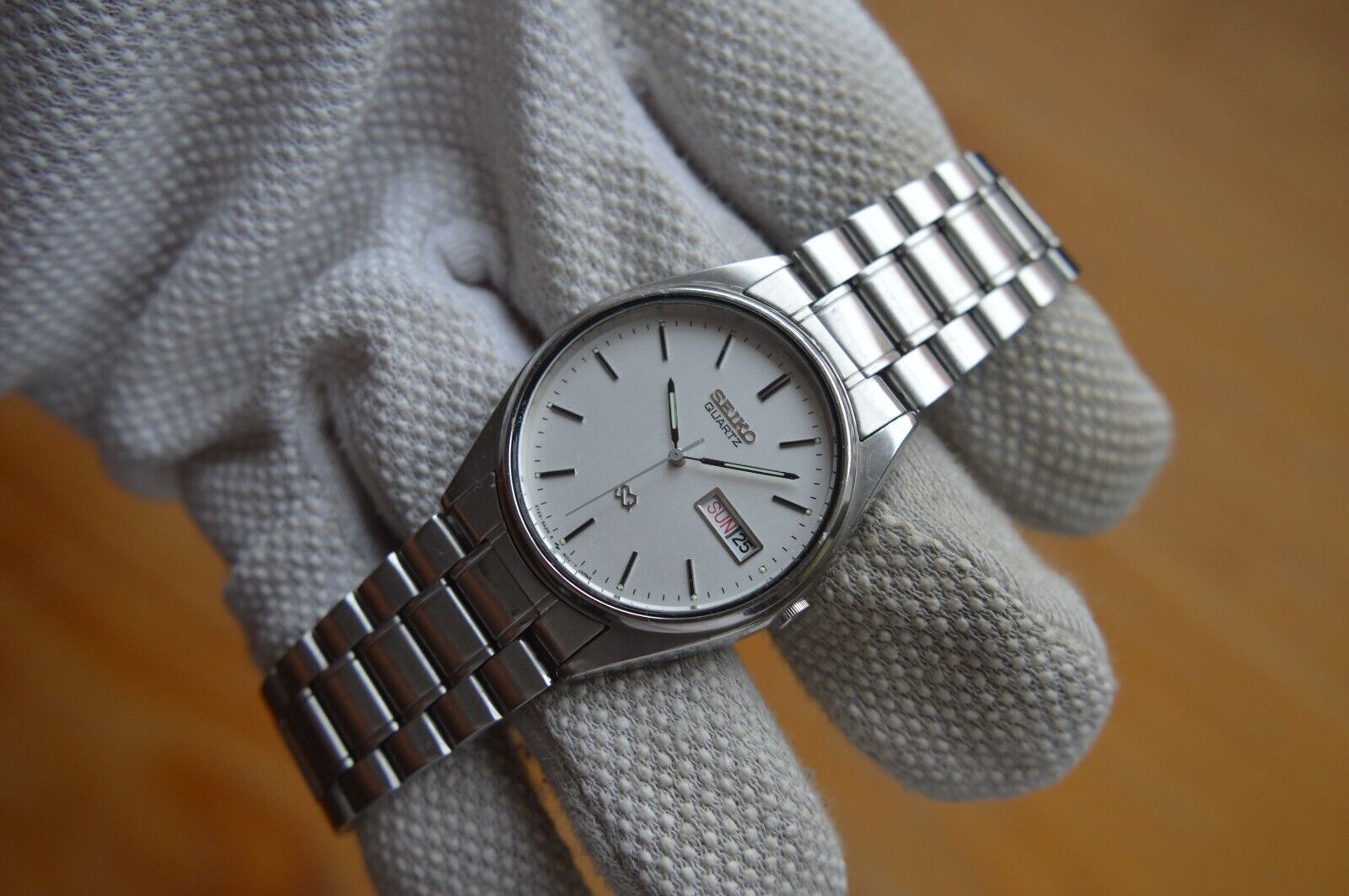 Seiko Quartz Watch/Analog/Stainless Steel/Slv/Slv/Ss/5Y23