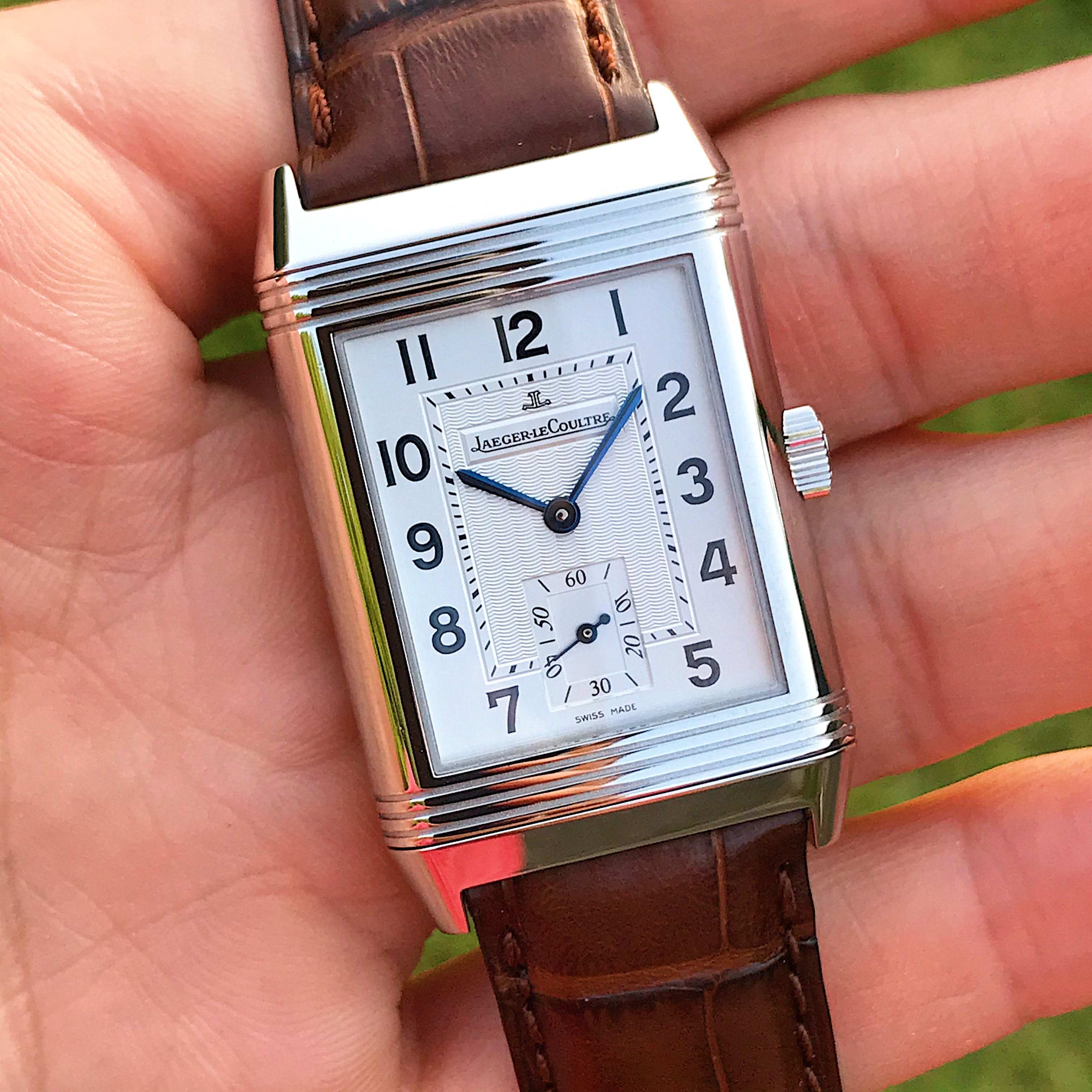 WTS Jaeger Lecoultre JLC Reverso Grande Taille w boxes paper