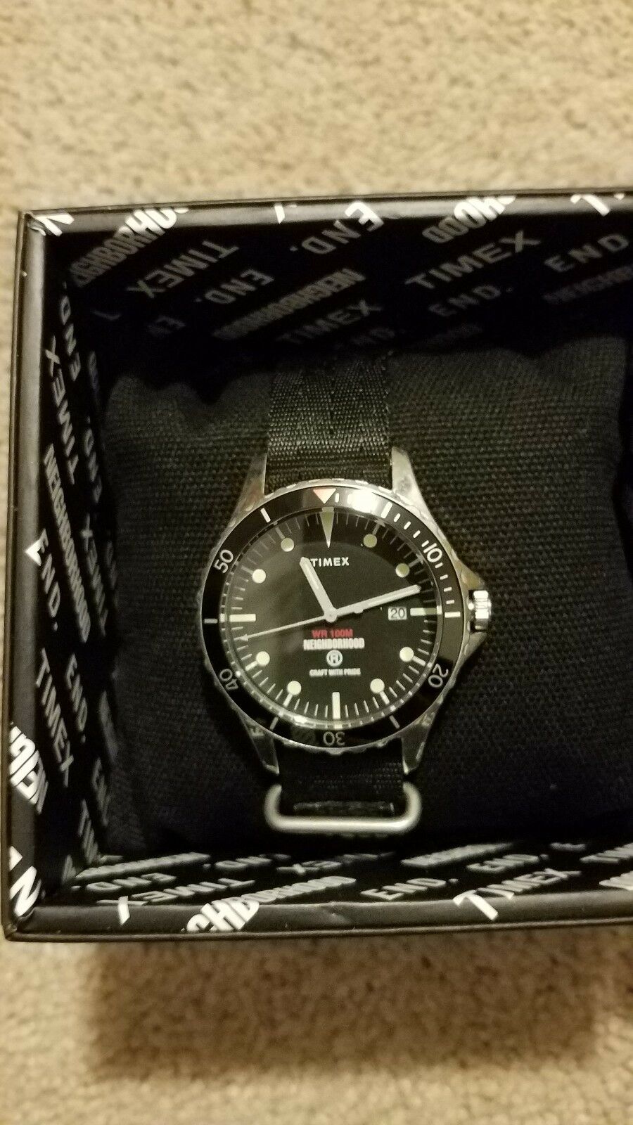 END X TIMEX X NEIGHBORHOOD 18004 WATCH Limited edition
