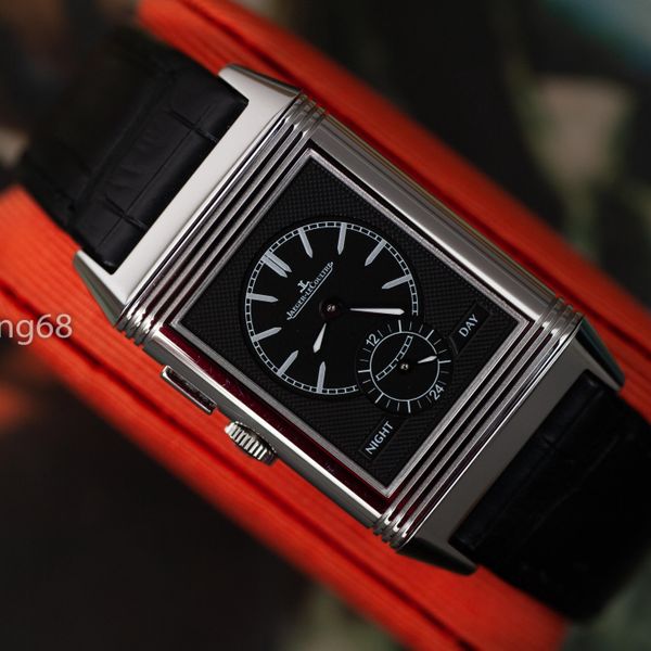 FSOT JLC Jaeger LeCoultre Tribute 1931 Duoface GMT/Jumping Hour/Day