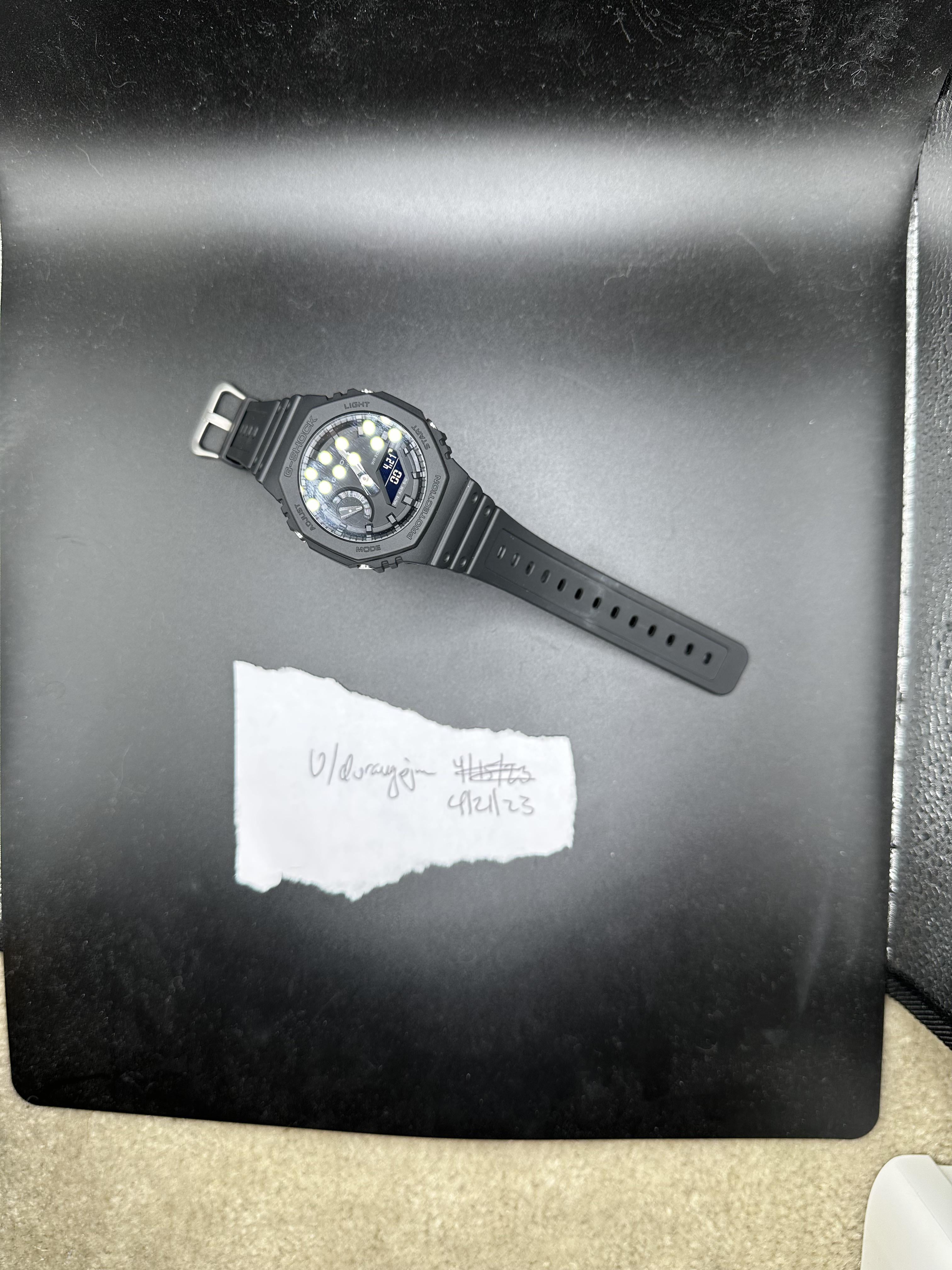 [WTS] Casio G-Shock MTGB3000BD1A & GA2100-1A1 | WatchCharts