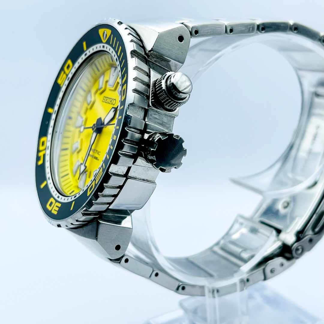 SOLD 2001 Seiko Kinetic divers watch with box - Birth Year