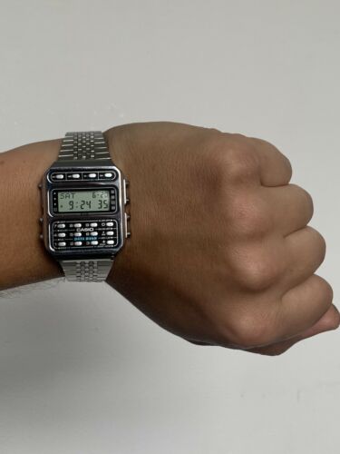 Casio CD-401 Databank calculator watch Vintage | WatchCharts