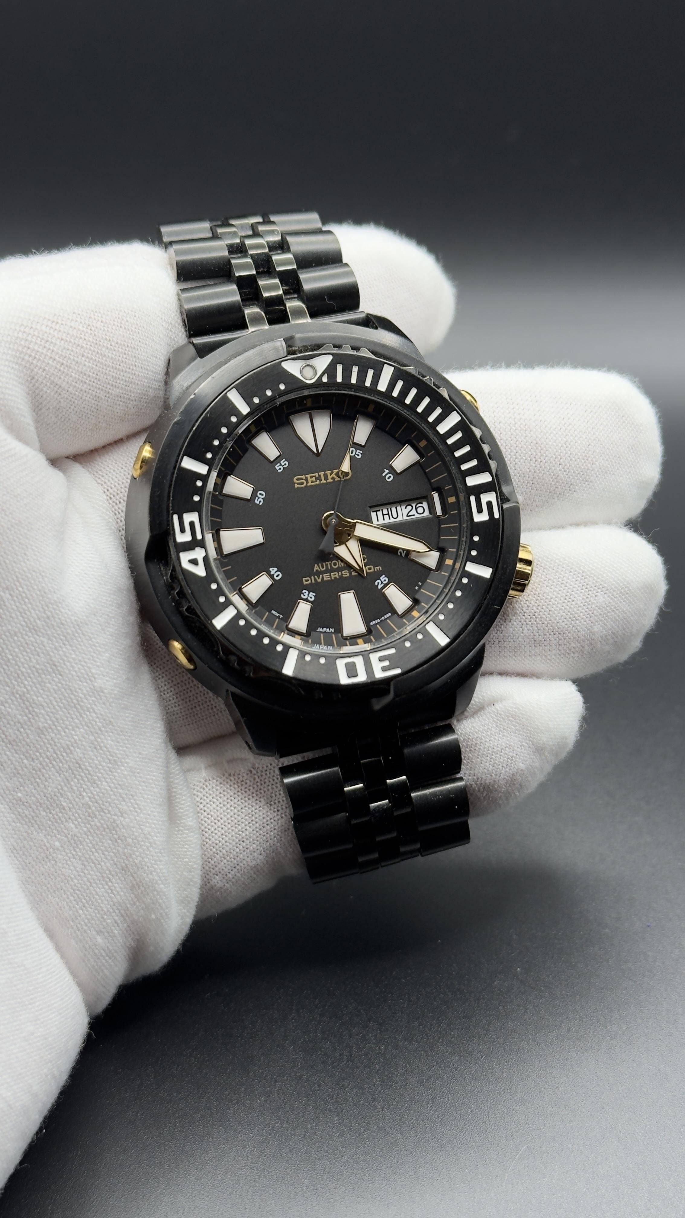 Seiko baby hotsell tuna black