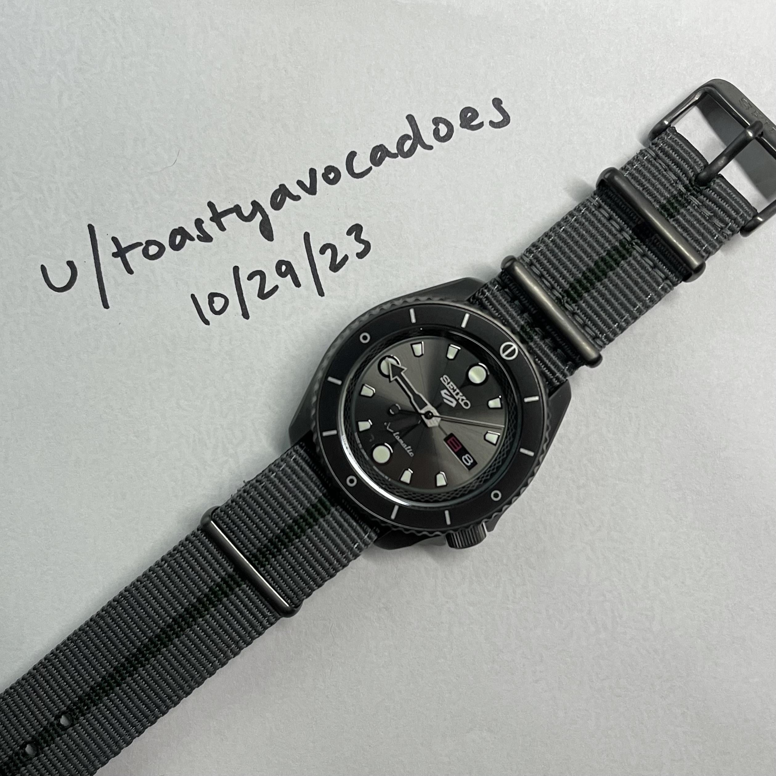 WTS] Seiko 5 LE Naruto Shikamaru SBSA097 (SRPF75K1 Japanese