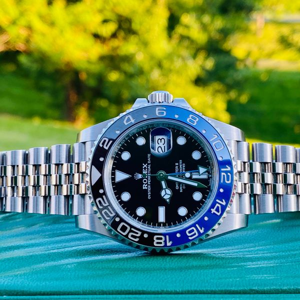 FS Rolex BATMAN / BATGIRL GMT 126710BLNR. Stickers. Full Set