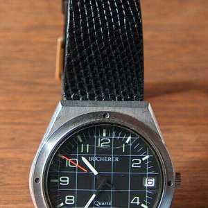 bucherer quartz watch