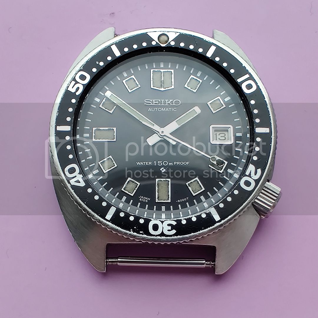 Vintage seiko divers top watch