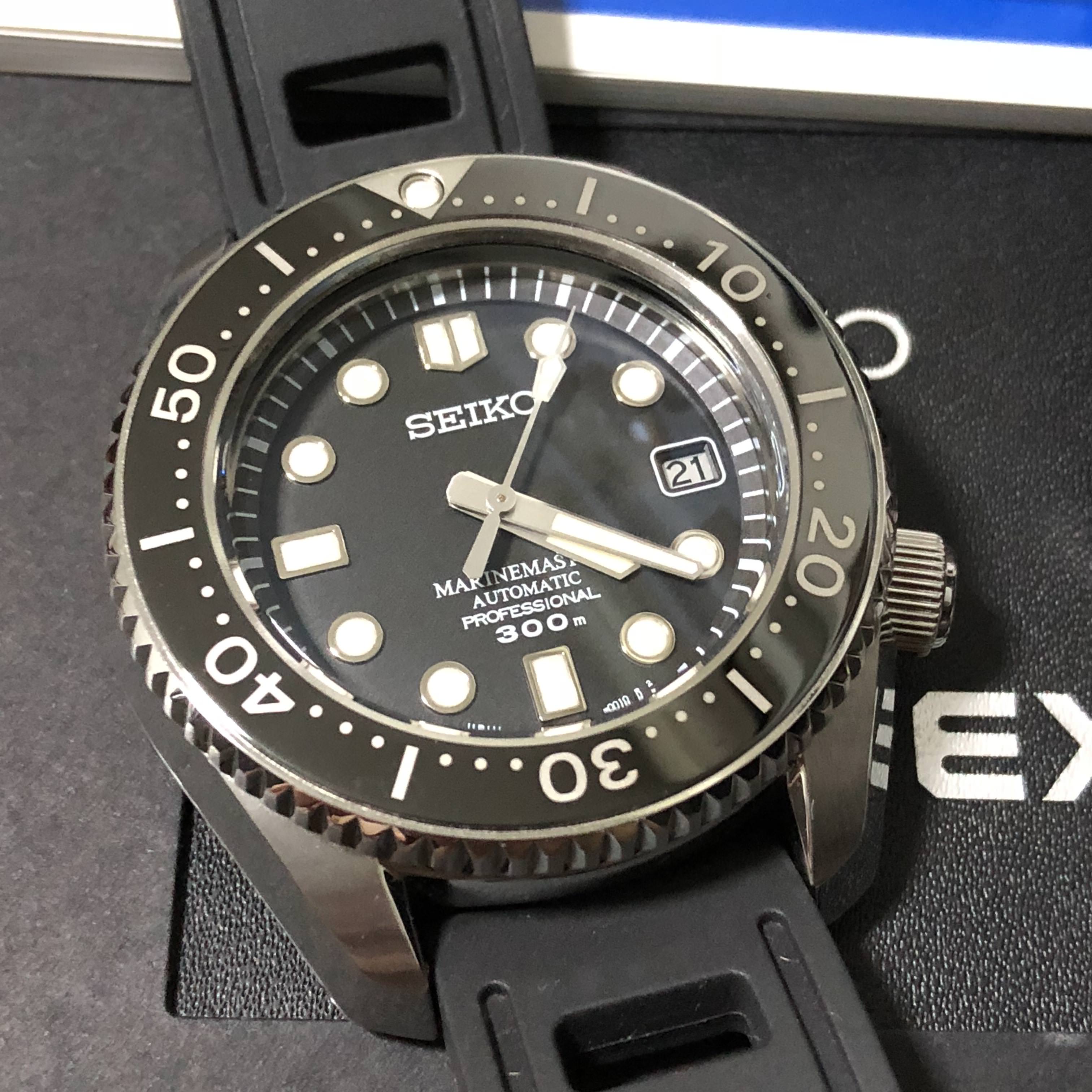 Wts Seiko Sbdx001 Marinemaster 300 Mm300 Full Set Non Signed Crown Watchcharts