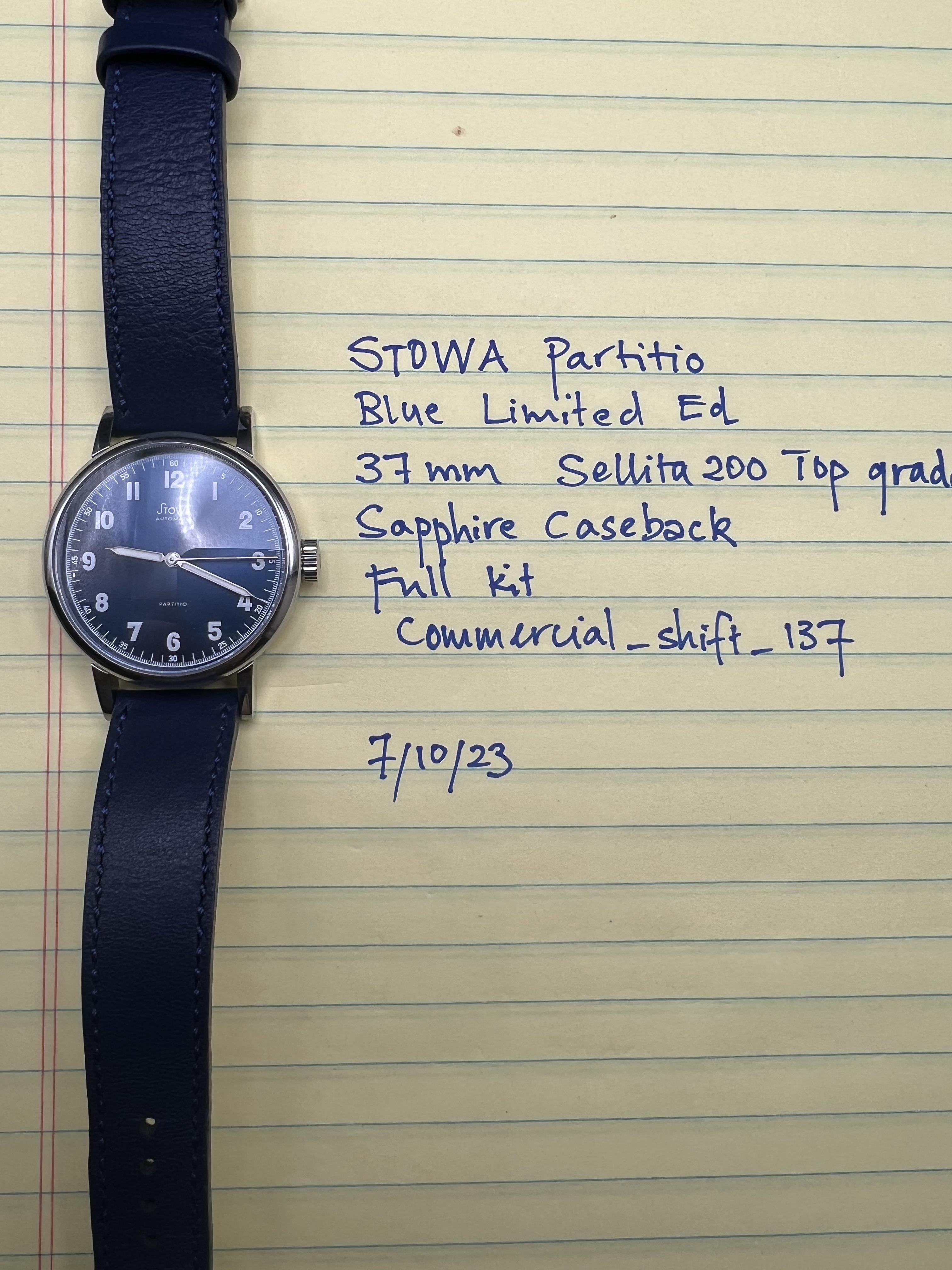 Stowa on sale limited edition