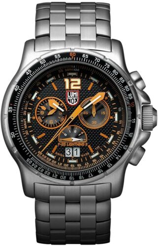 Luminox 9382 Air F-35 Lightning II Pilot Leather & S.Steel Straps