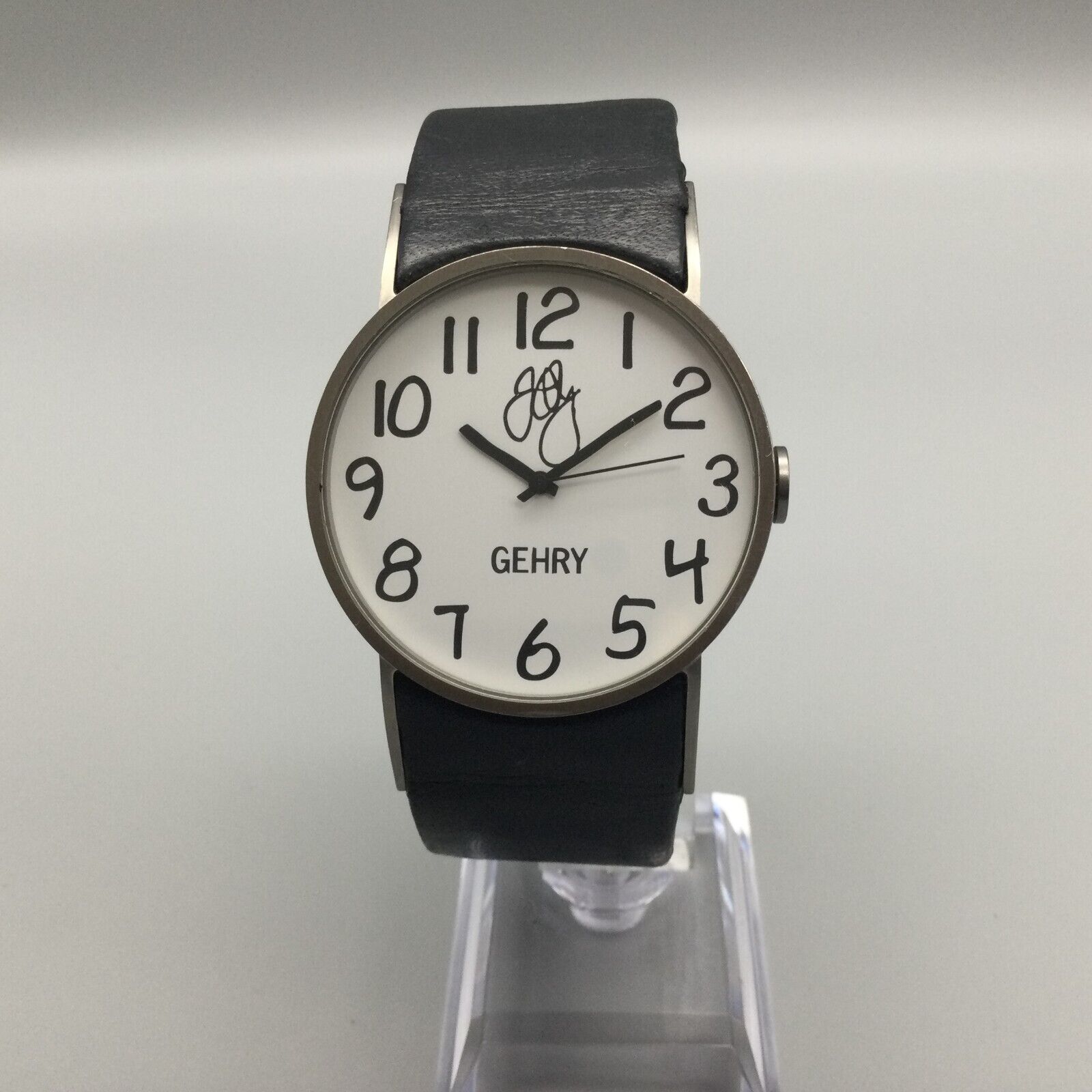時計 FRANK GEHRY With FOSSIL watch y2k 00s Frank Gehry With Fossil Watch Men Titanium GH-1000 BROKEN BAND New
