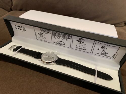 Brand New TIMEX x SNOOPY MARLIN Automatic Watch Peanuts 40mm