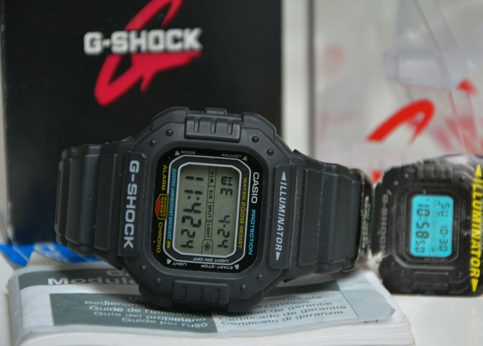 Extremely Rare Casio G SHOCK DW-6800 DIGITAL WATCH module 1288 