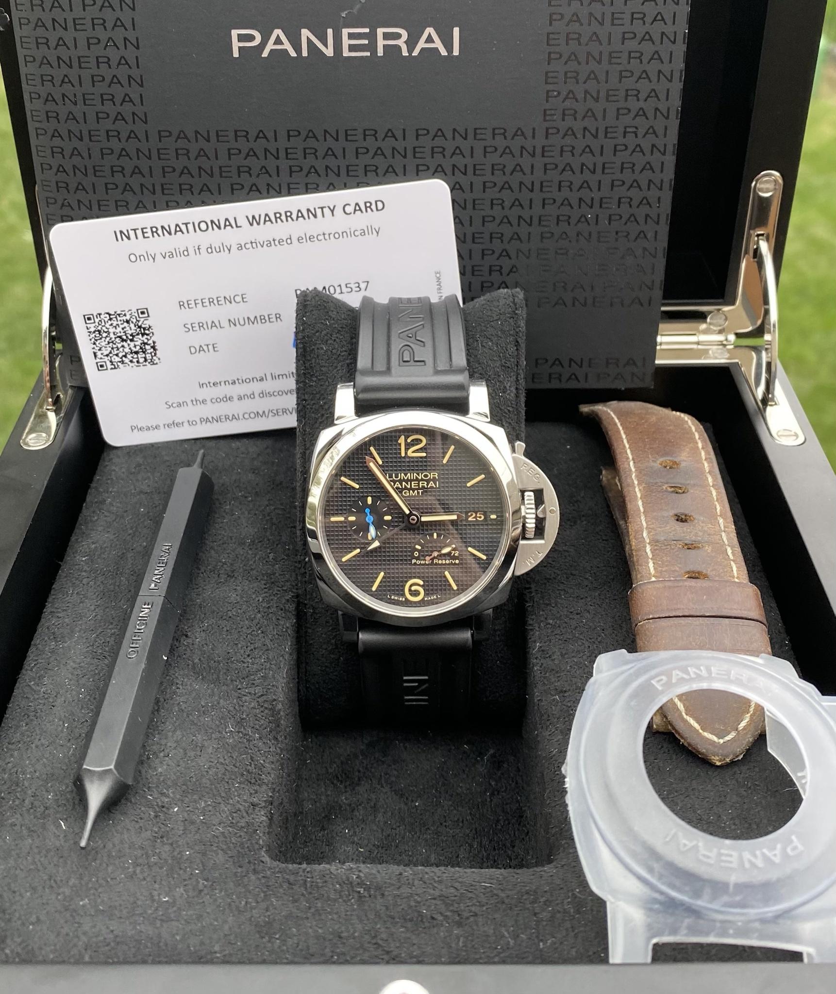 WTS Panerai Luminor GMT Power Reserve 42mm Automatic Stainless