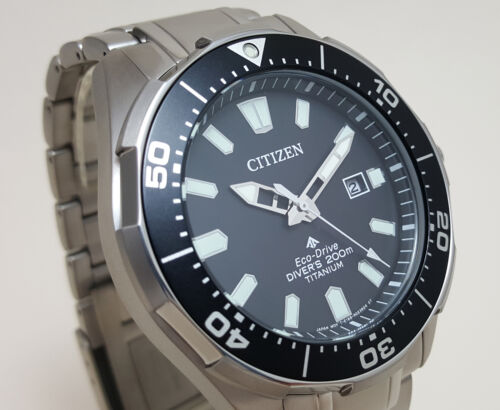citizen eco drive divers 200m titanium