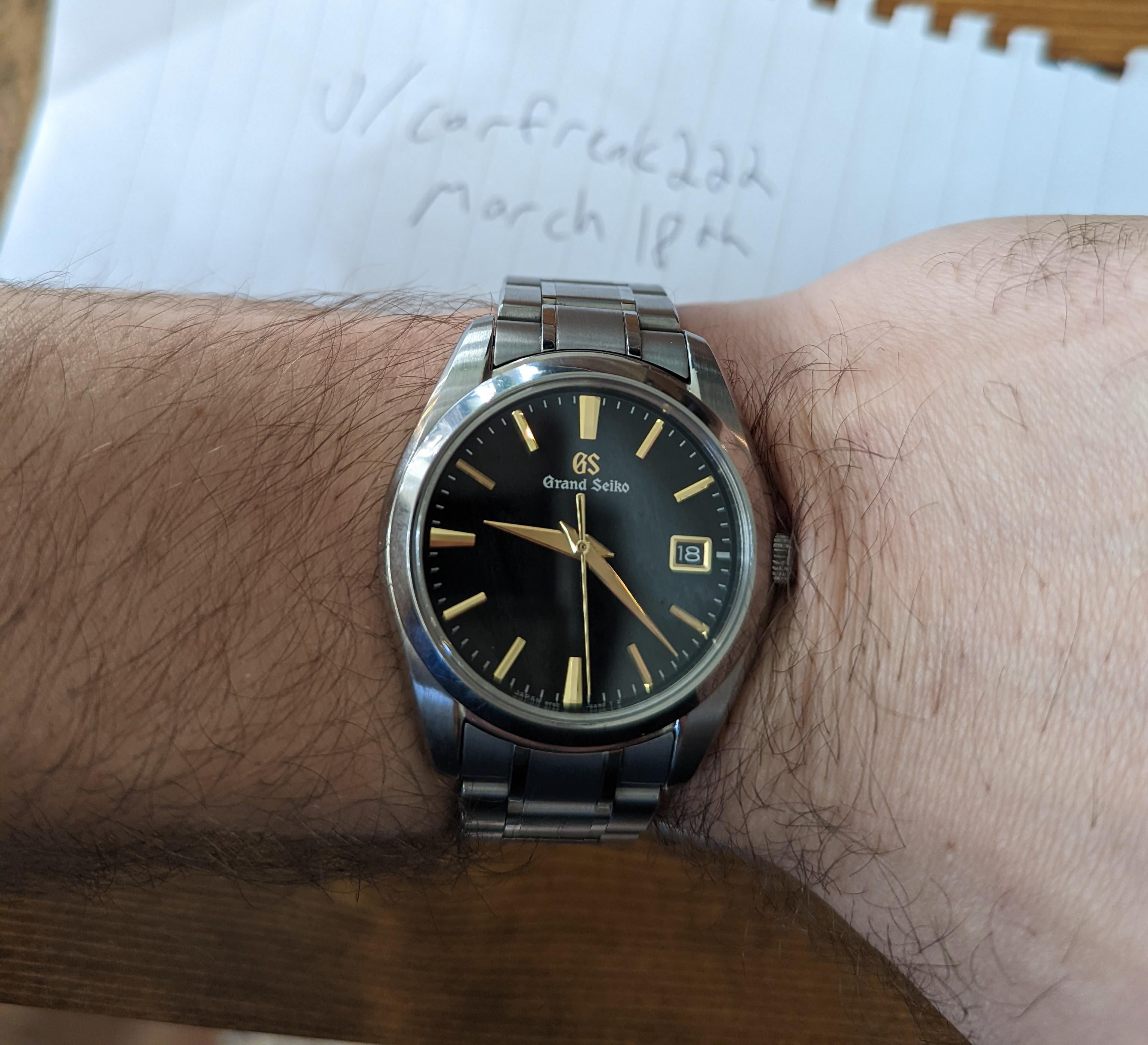 WTS Grand Seiko SBGX269 Full Kit box papers extra links