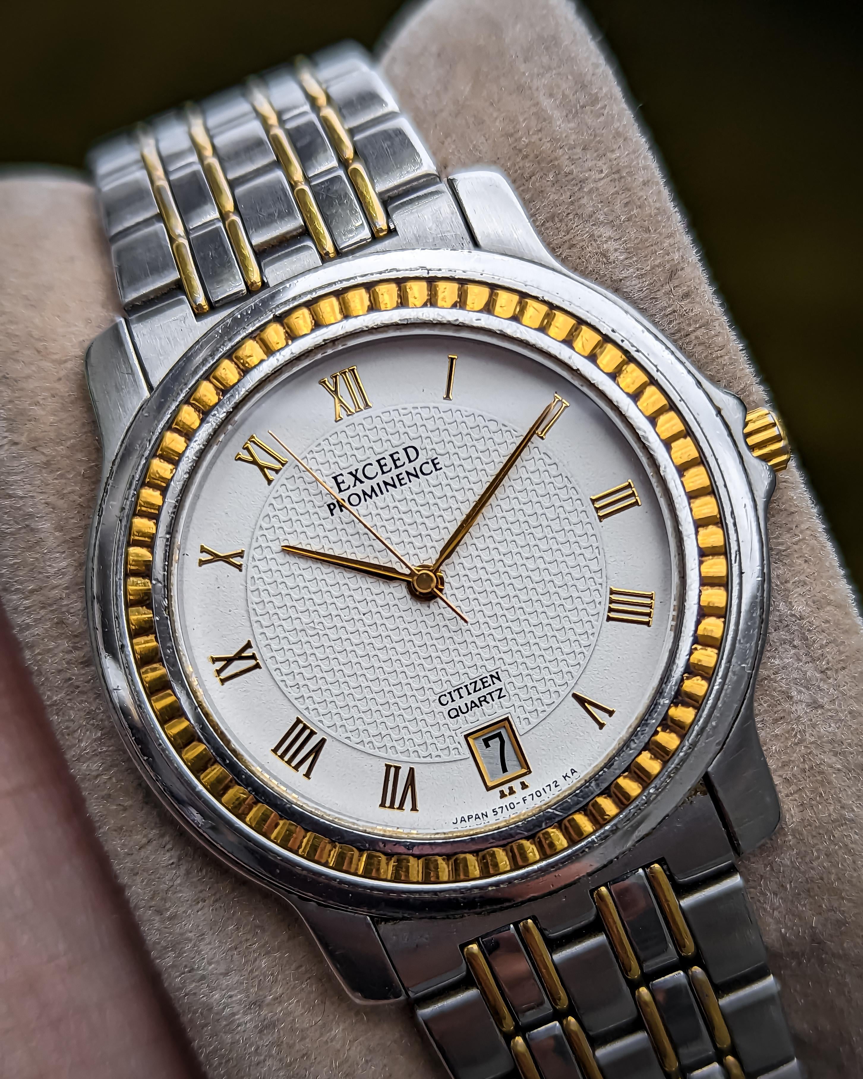 WTS] Vintage Citizen Exceed Prominence – Roman Ivory – 5717-F70132