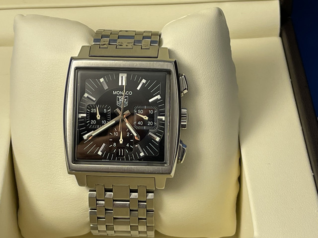 FS Tag Heuer Monaco CW2111. Calibre 17 Chronograph on Bracelet