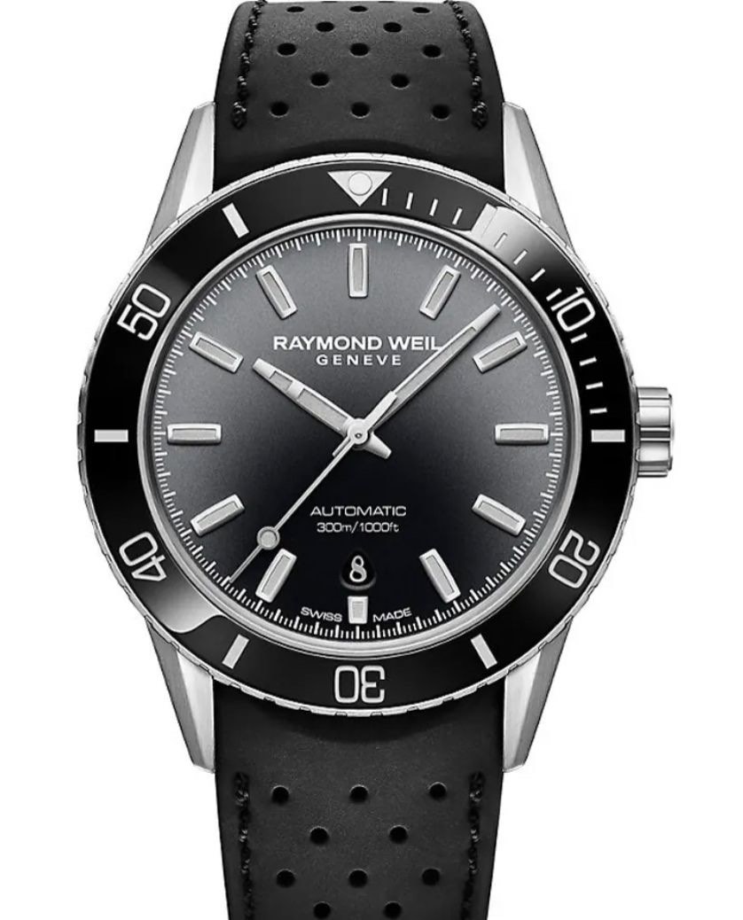 BNIB JULY 2023 RAYMOND WEIL GENEVA FREELANCER DIVER REF 2775 SR1