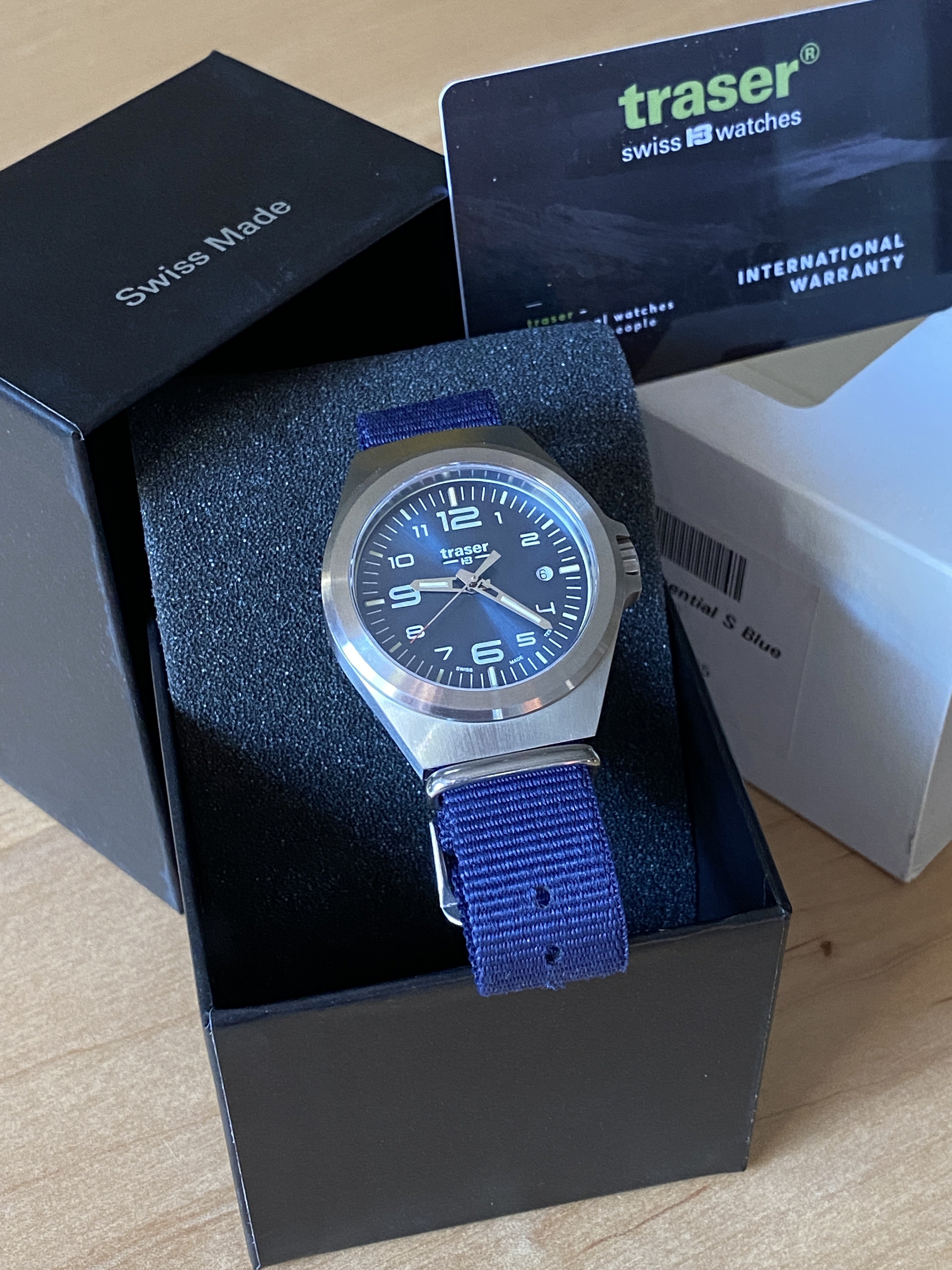 Traser H3 P59 Essential S Blue Watch WatchCharts