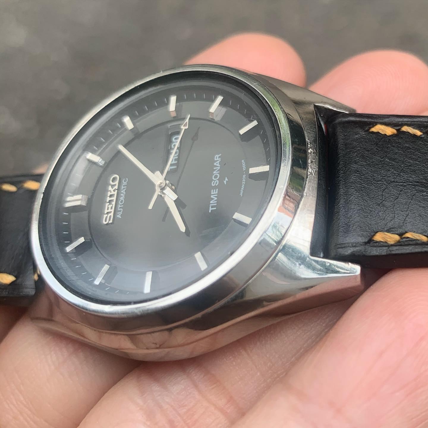 WTS] Vintage Seiko Time Sonar ref 2206-0690 hibeat | WatchCharts