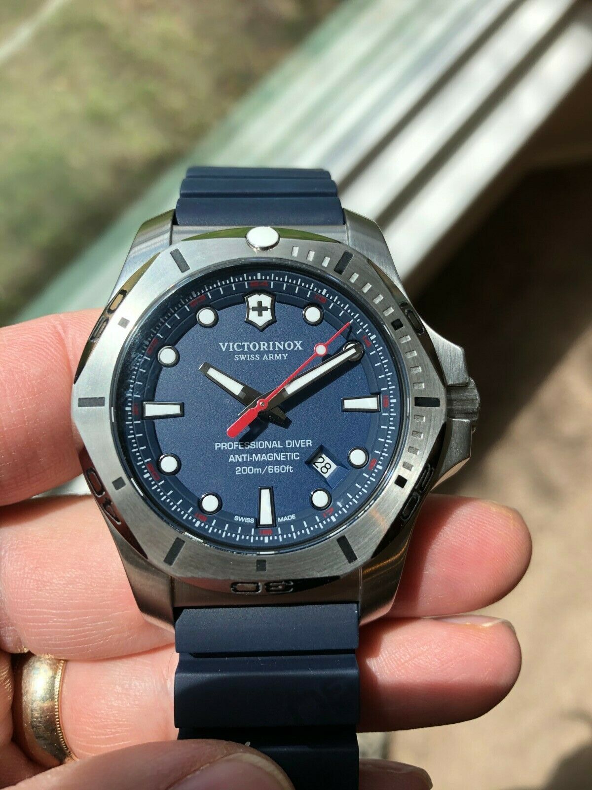 Victorinox INOX Swiss Army I.N.O.X. Pro Diver Blue Men's Watch