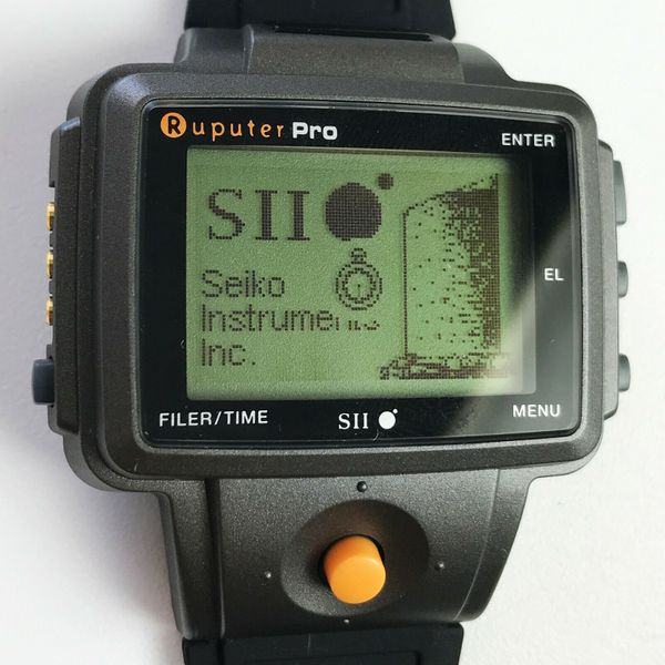 Vintage SEIKO RUPUTER PRO 1st Smart Watch square dot matrix wearable  computer | WatchCharts