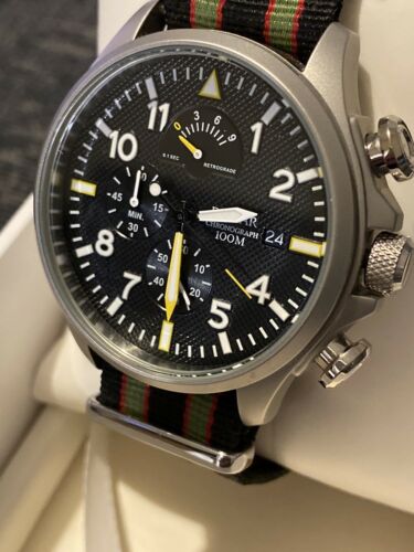 【稼働】 SEIKO PULSAR VD50-X019 クロノグラフ 腕時計 Pulsar by Seiko VD50-X019 Miltary Chronograph Watch