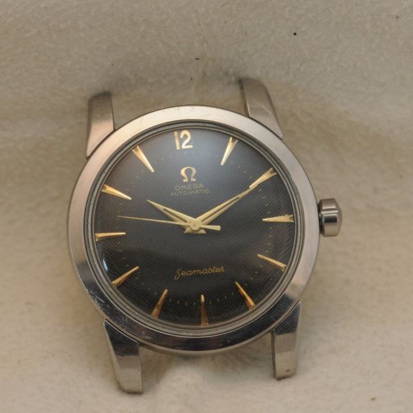 FS SOLD:Omega Seamaster Stainless Steel - Ref 2767 - beautiful black ...