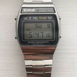 Vintage Seiko A359-5010 Digital Chronograph Watch, New Battery Fitted |  WatchCharts