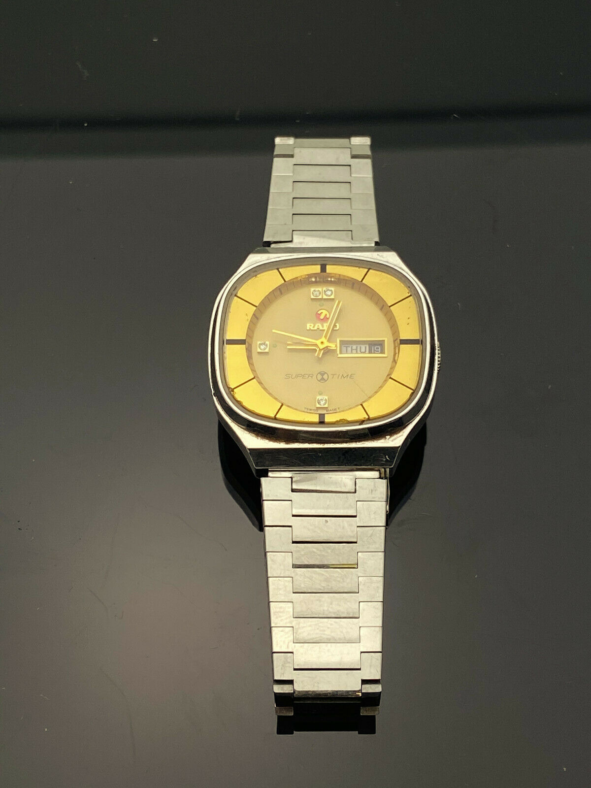 RADO SUPER TIME WATCH 562.7390.4T SWISS MADE 2678 MOVEMENT