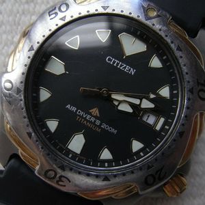 RARE CITIZEN AIR DIVERs 200m TITANIUM 5512-f52088 | WatchCharts