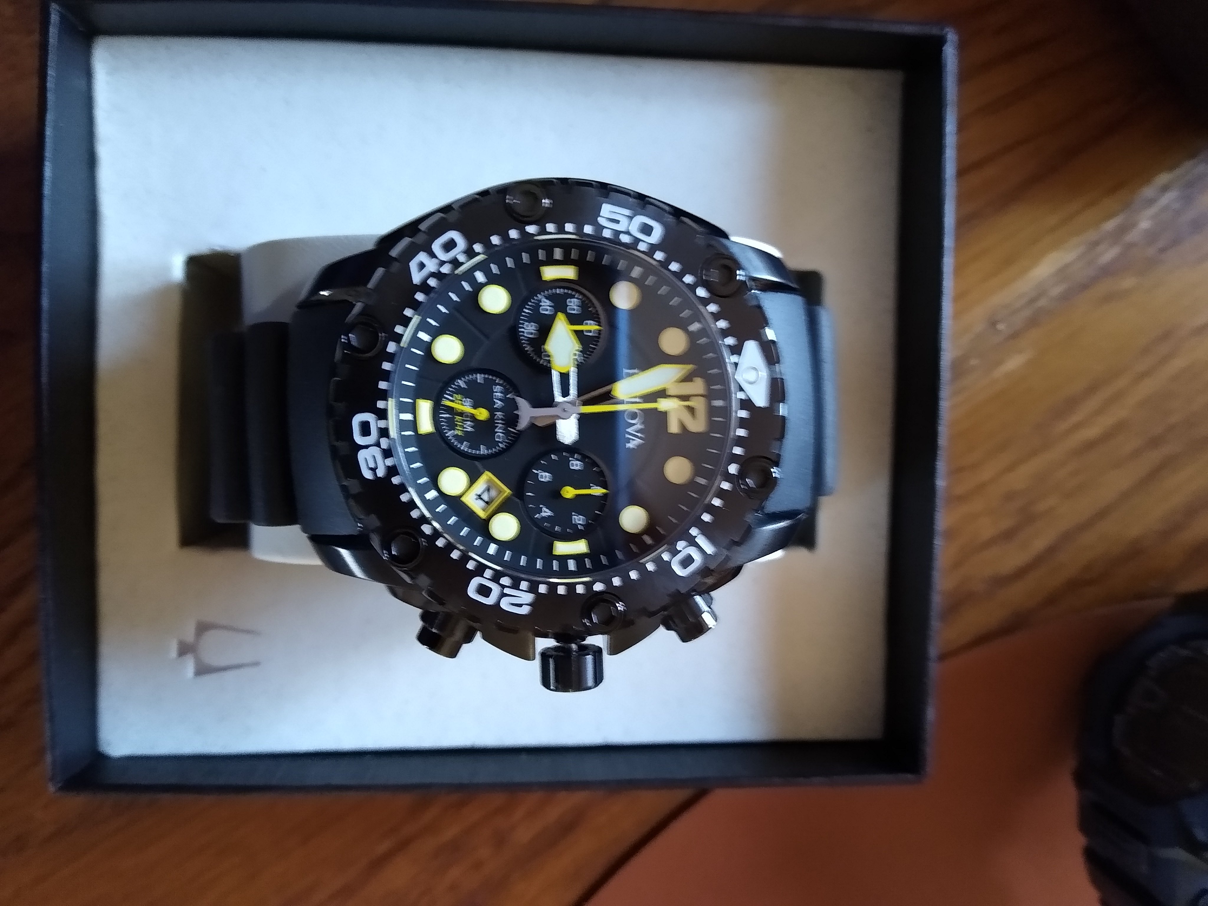 Bulova sea king on sale chronograph