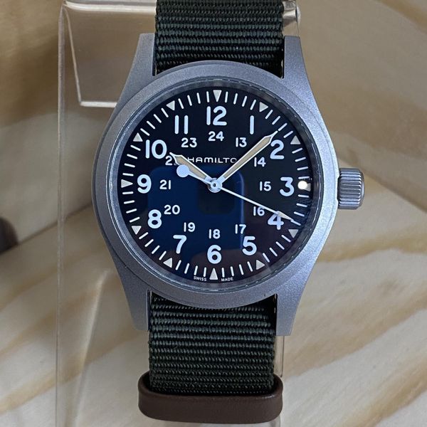 [WTS] Hamilton Khaki Field Mechanical - Black Dial - H50 movement w ...