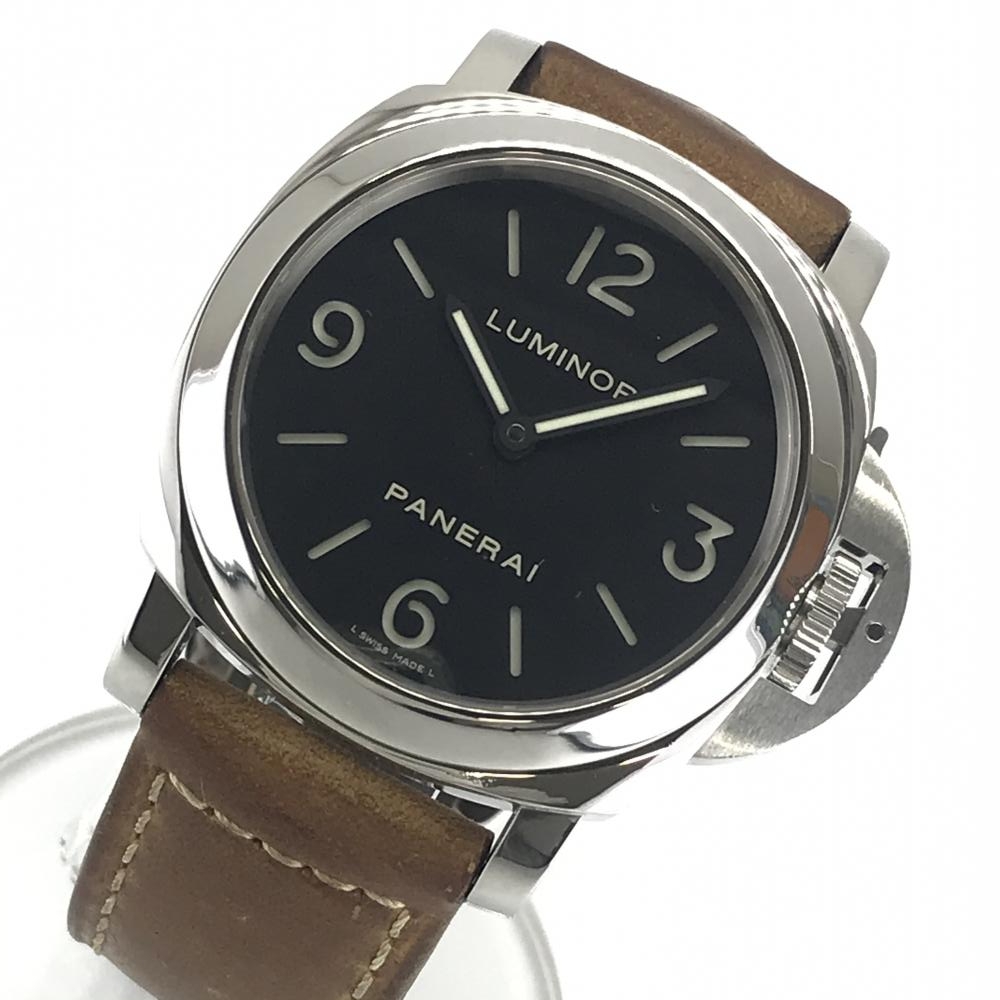 PANERAI Panerai PAM00112 OP6568 Luminor base men s watch manual