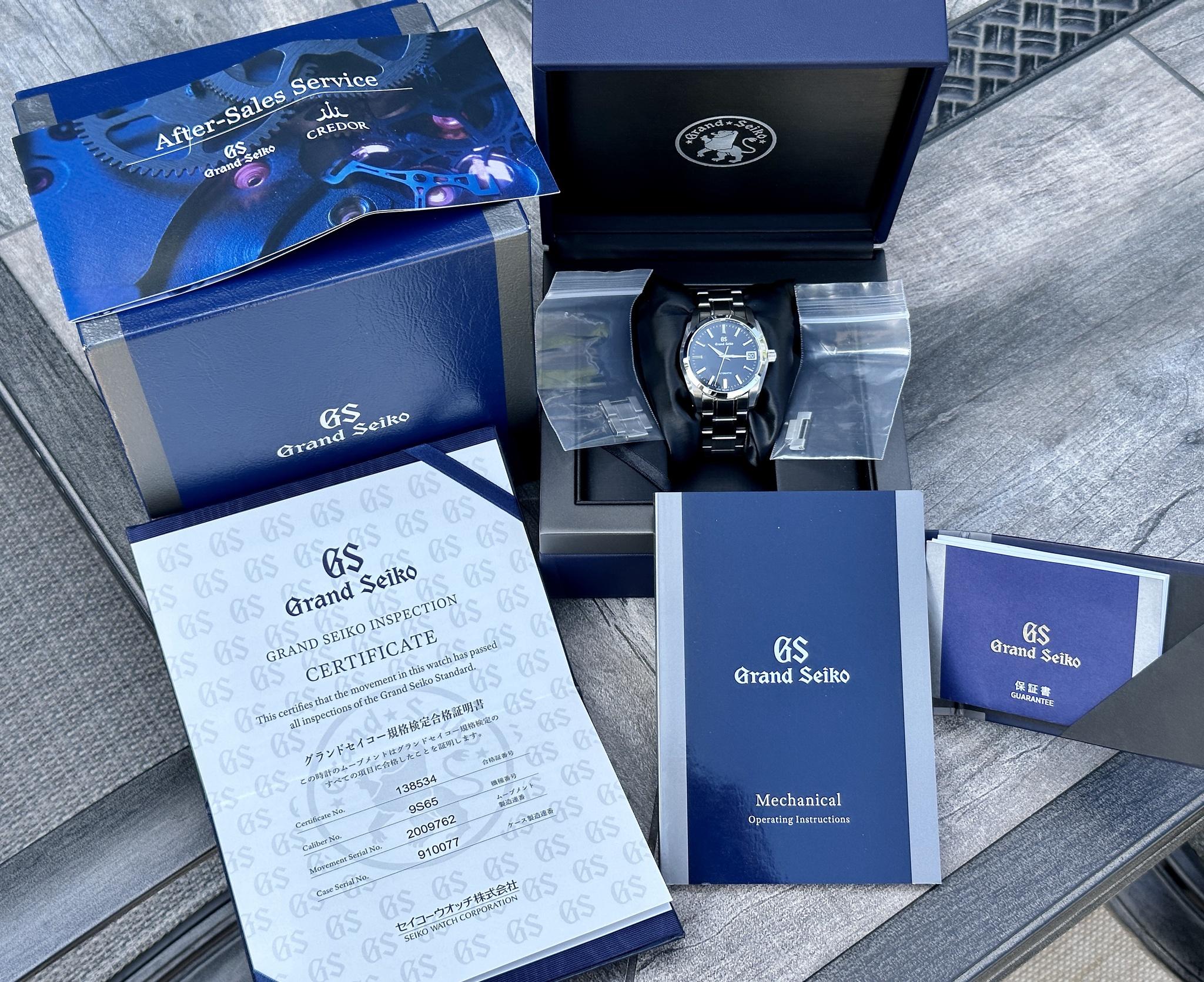 Grand seiko outlet box