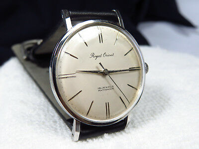 Vintage 1960's Orient Royal 19 Jewels manual wind watch | WatchCharts