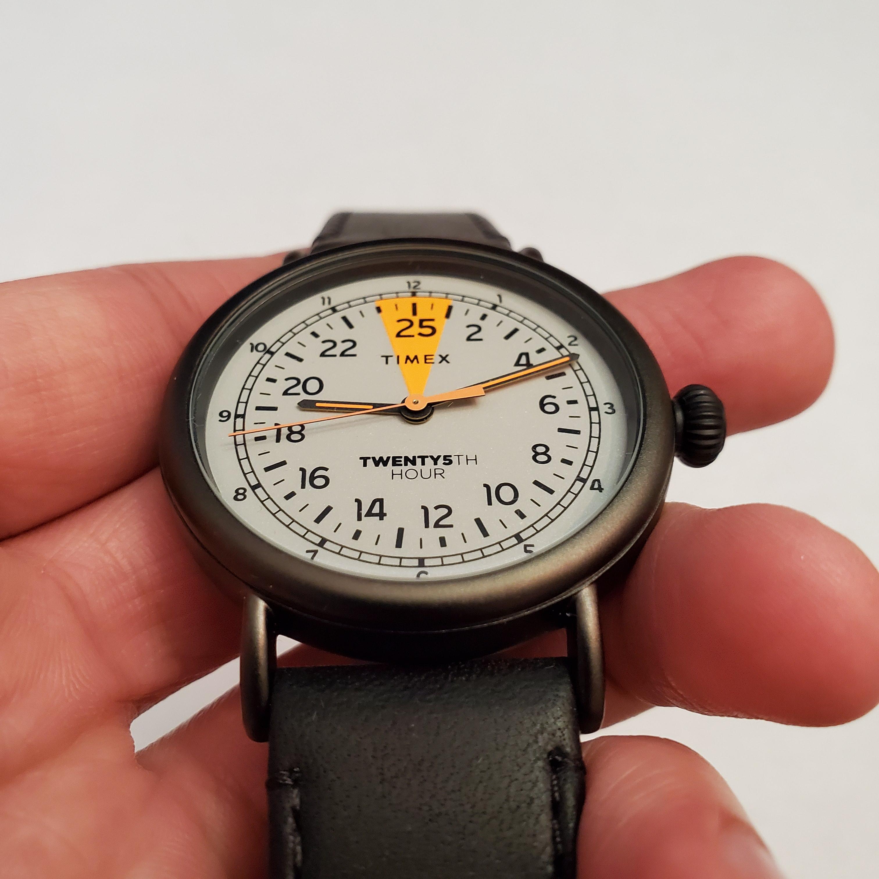 Timex 25 hot sale hour watch