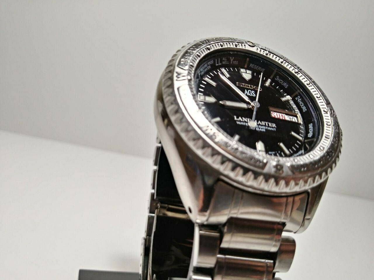 Vintage SEIKO First Landmaster AGS Kinetic 5M23-6A20 SBBW005