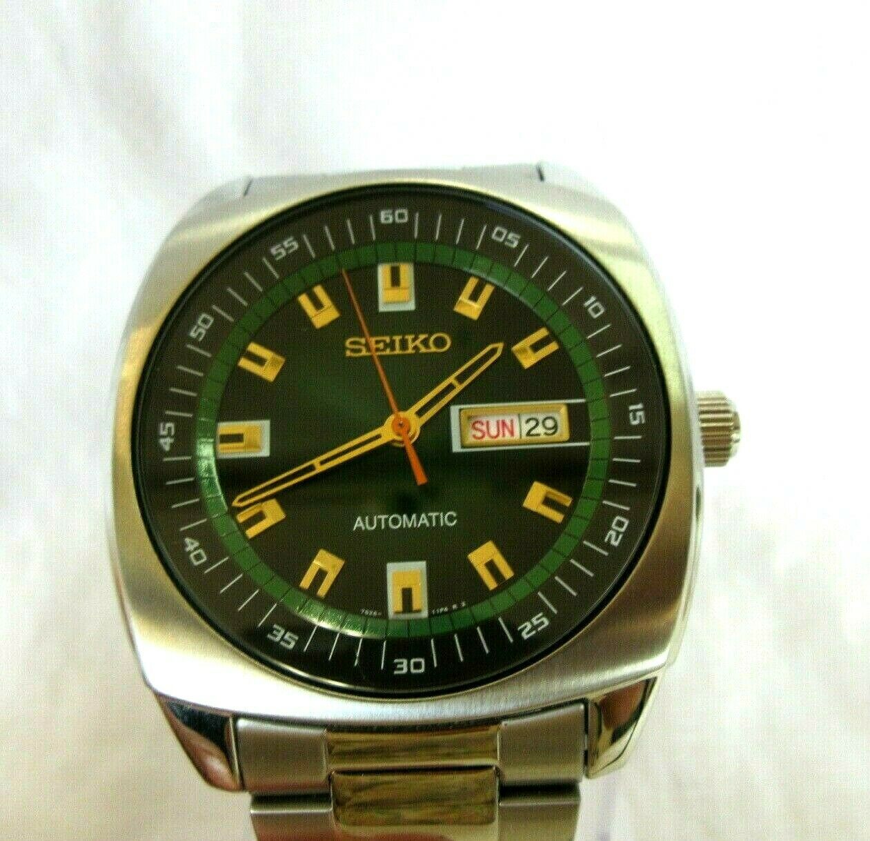 Seiko Recraft 7S26-04B0 SNKM97 OEM + shark mesh bracelet